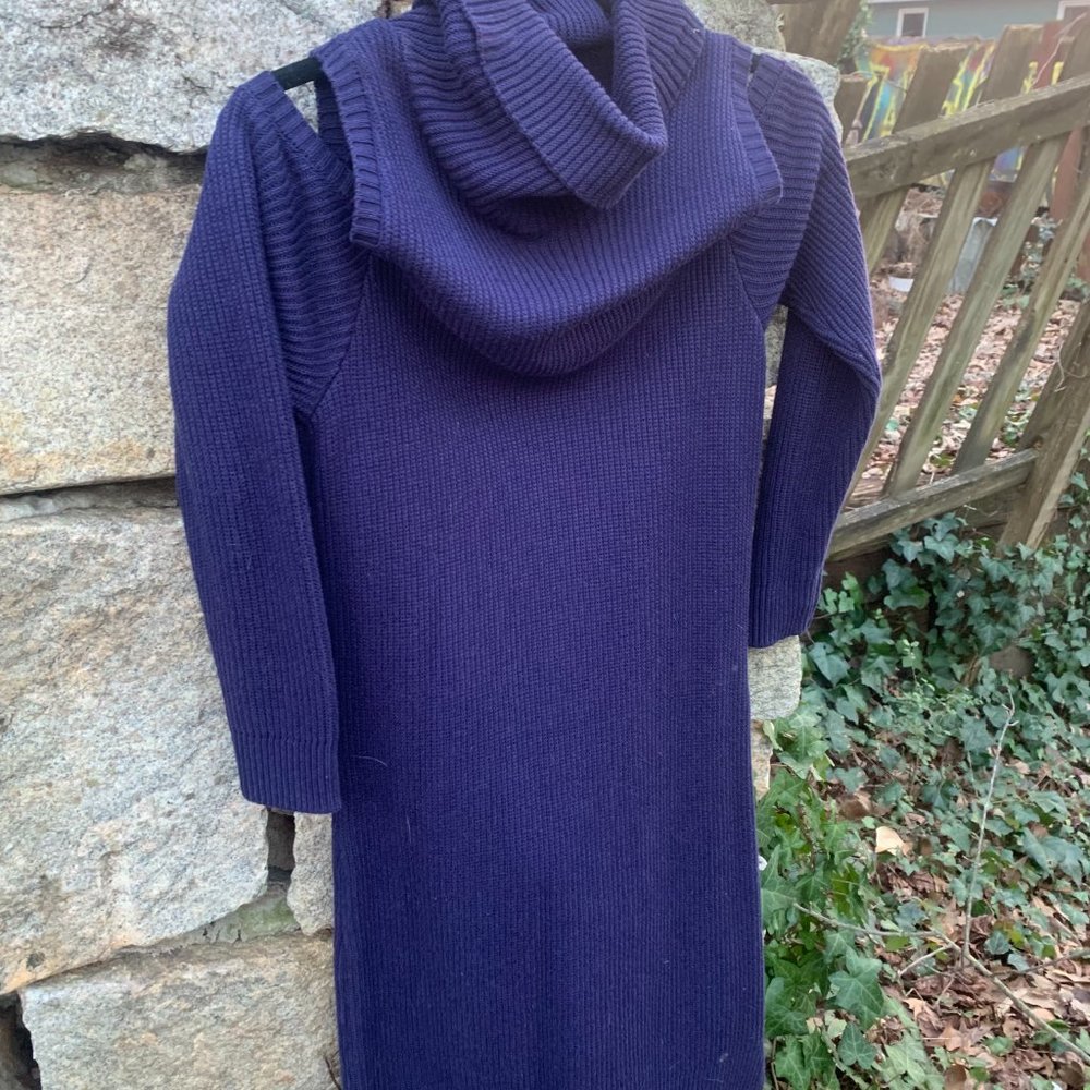 Kenzie open shoulder knitted dress